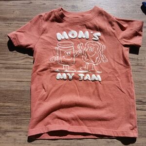Kids Graphic Tee - Rust Orange